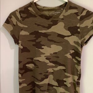 Banana Republic Cozy Slub Camo Tee
